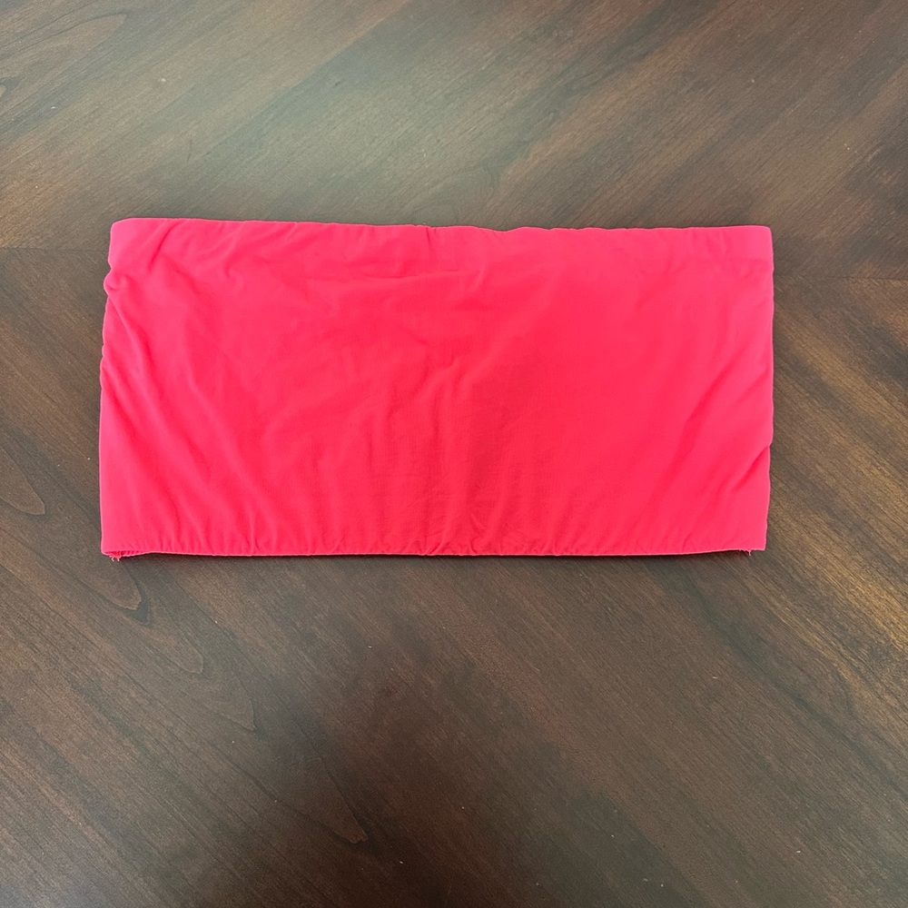 SKIMS Bright Pink Bandeau Tube Top